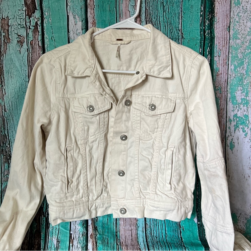 Free People jean jacket!